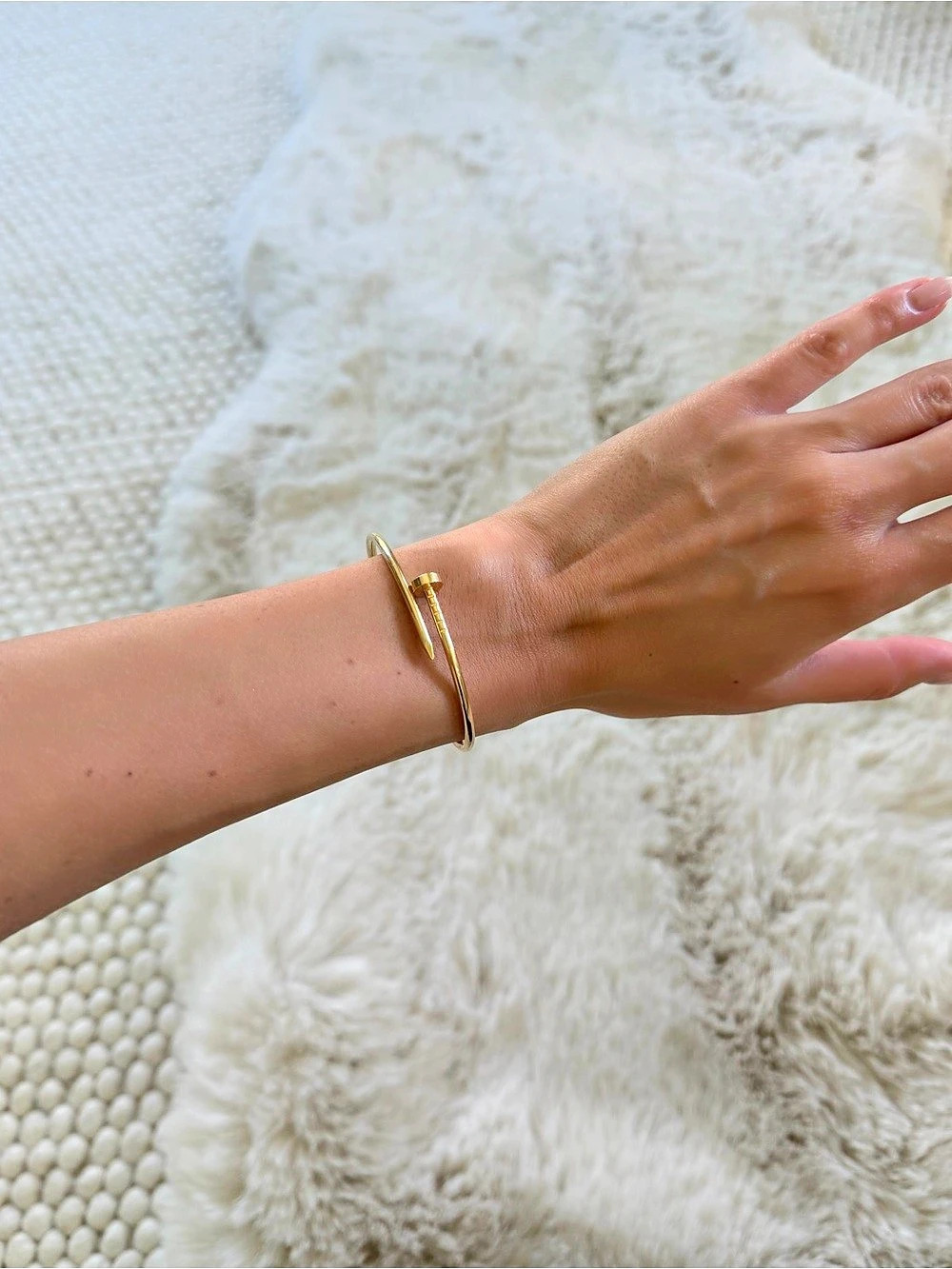 Cartier Juste un Clou Bracelet, Small Model Gold